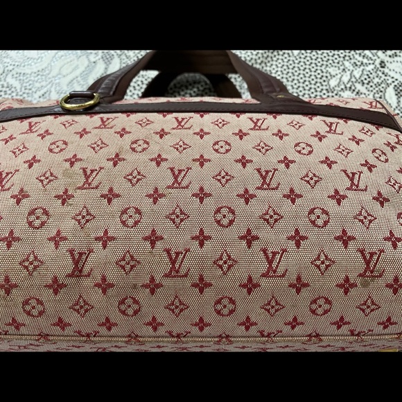 Authentic Louis Vuitton Cherry Monogram Josephine Mm Handbag - Picture 16 of 16